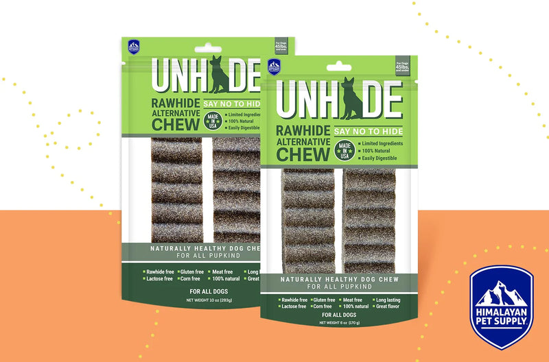 UNHIDE All Natural Chew for Dogs- Raw Hide Alternative