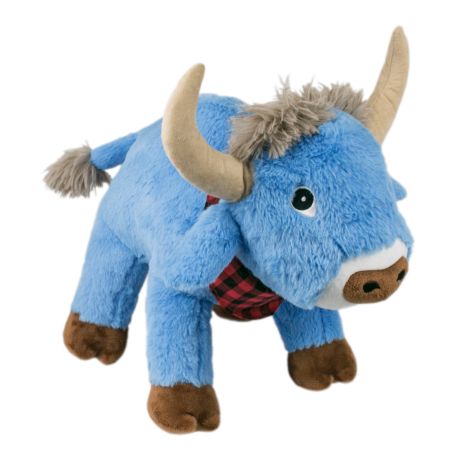 Tall Tails Ox- Crunchy Blue Durable Dog Toy – BigDog Boutique