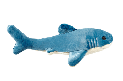Fluff & Tuff Tank the Shark- durable plush toy for dogs