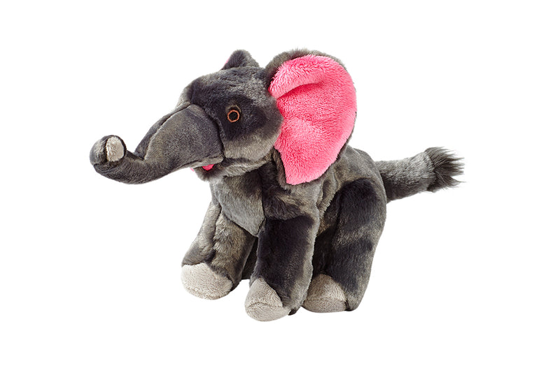 Fluff & Tuff Edsel Elephant- durable plush toy for dogs