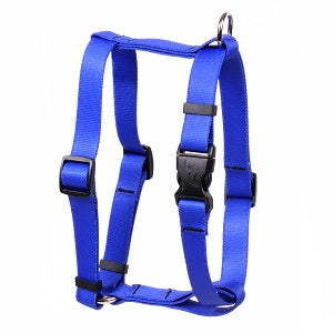 Solid Royal Blue Roman Dog Harness