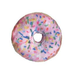 Strawberry Donut Plush Toy for Dogs