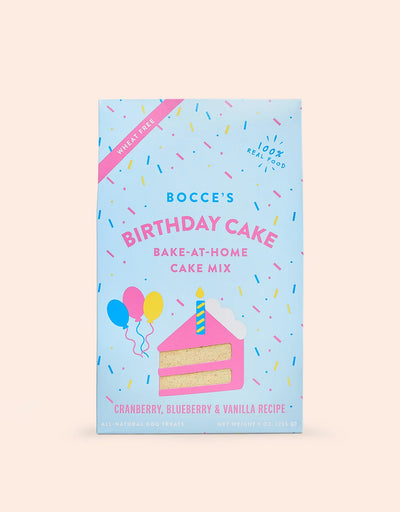 Bocce Birthday Cake Mix for dogs