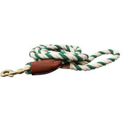 Natural Cotton & Leather Tug Toy - Ring, Knotted Rope - Auburn  Leathercrafters