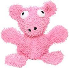 Mighty Microfiber Pink Pig Ball Durable Dog Toy