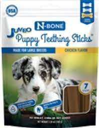 N-Bone Puppy Teething Sticks for large breed puppies