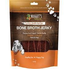 Nugget Jammin' Jowlers Chewy Turkey Jerky Treat for Dogs