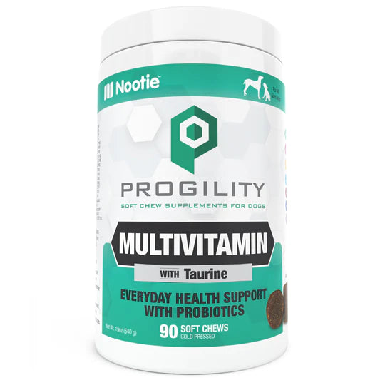 Progility Multivitamin Soft Chews for Dogs with Taurine