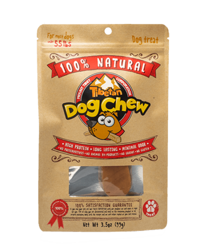 Tibetan Yak Chew for Dogs- 100% natural cheese