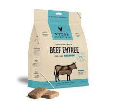 Vital Essentials Freeze-dried Raw Beef Entree MINI Patties for Dogs14.0 oz