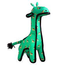 Worthy Dog Durable Dog Toy-  Geoffrey Giraffe