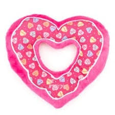 WD Puppy Love Heart Plush Toy for Dogs