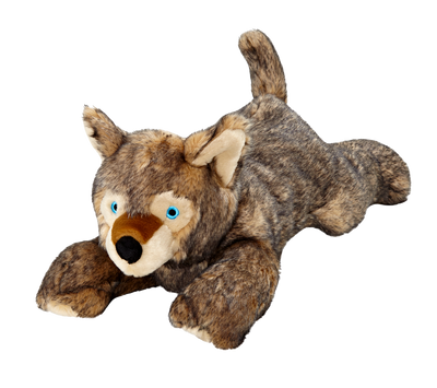 Fluff & Tuff Lobo Wolf Plush Dog Toy
