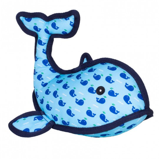 Squirt the Whale Durable Dog Toy