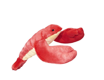 Fluff & Tuff Manny Lobster- durable plush toy for dogs