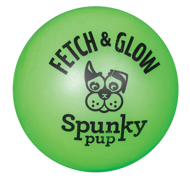 Spunky Pup Fetch & Glow ball for dogs