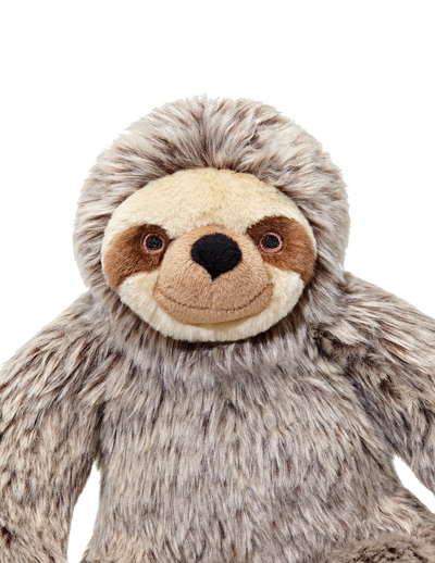 Fluff & Tuff Tico Sloth: Durable Plush Dog Toy