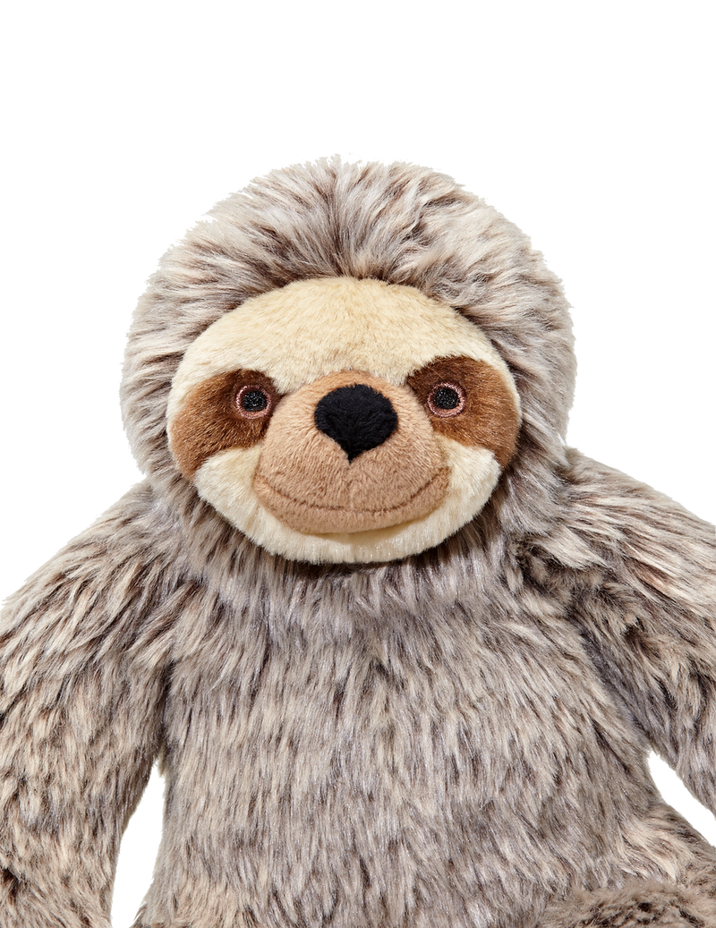 Fluff & Tuff Tico Sloth: Durable Plush Dog Toy