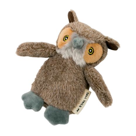 Tall Tails Plush toy for dogs- Owl with squeaker