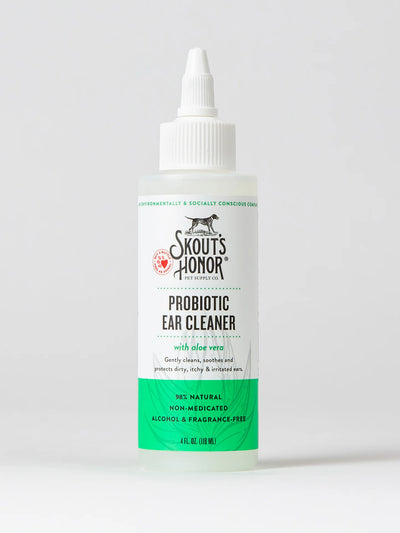 Skout's Honor Probiotic Ear Cleaner for Cats & Dogs 4 oz.