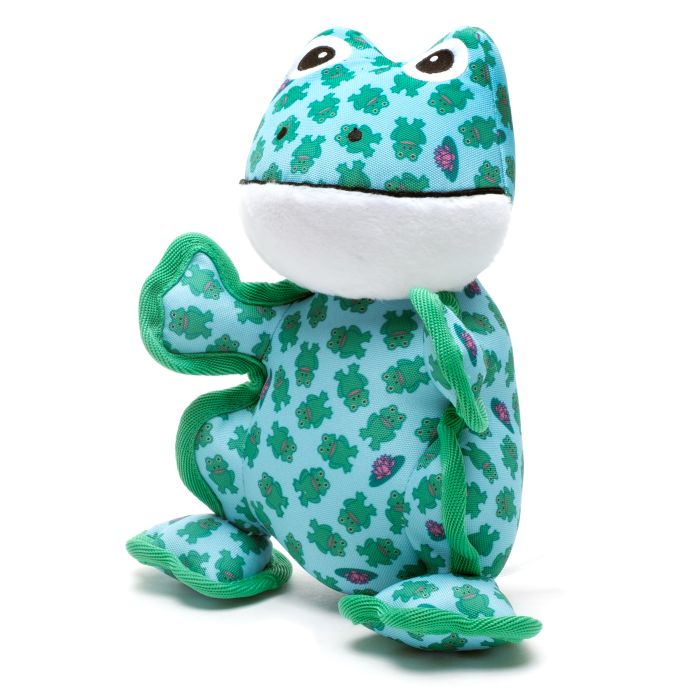 Worthy Dog Durable Frog Dog Toy