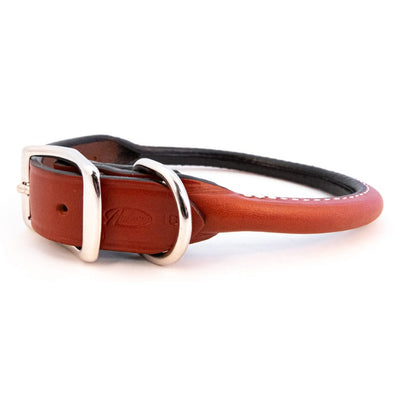 Rolled Leather Collar