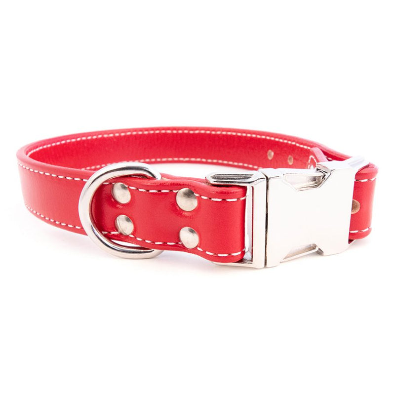 Seneca Side Release Leather Collar