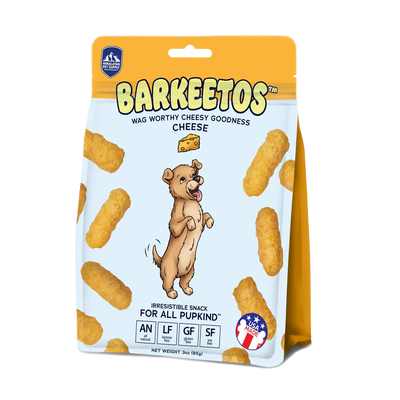 Barkeetos Wag Worthy Cheesy Treats for Dogs