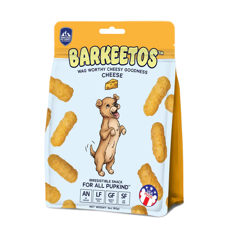 Barkeetos Wag Worthy Cheesy Treats for Dogs