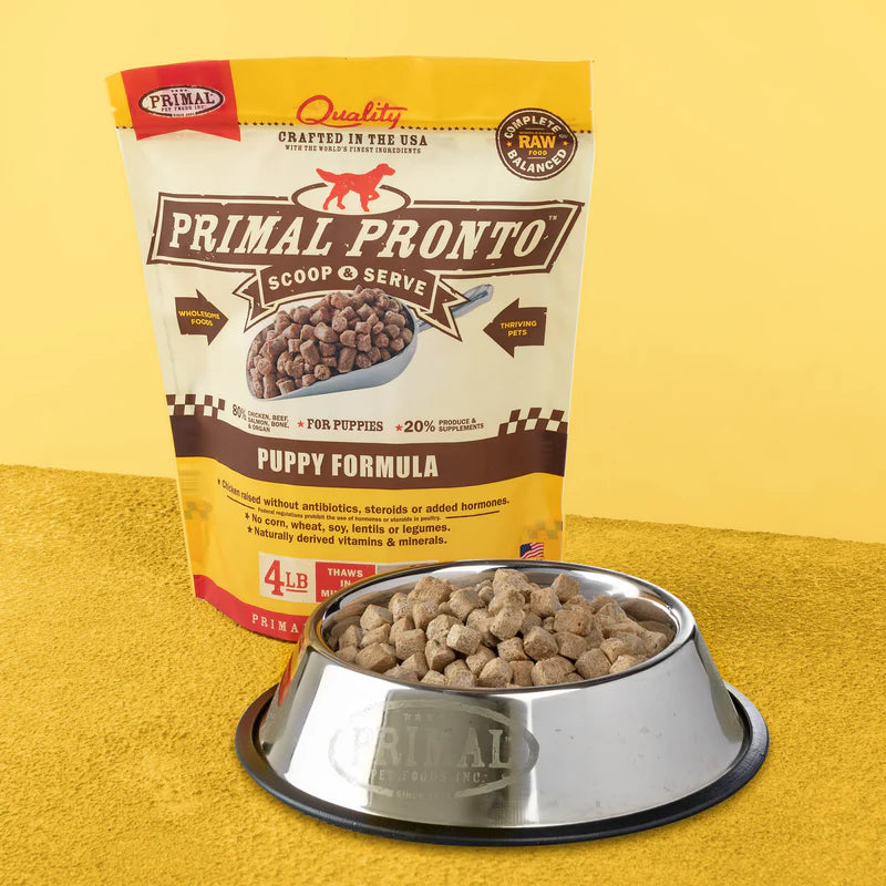 Primal Freeze-Dried Raw Pronto Puppy Recipe for Dogs