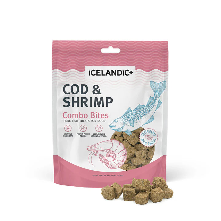 Icelandic Pure Fish Combo Bites for Dogs