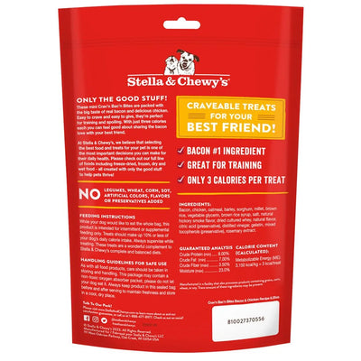 Stella & Chewy's Crav'n Bac'n Bites Bacon & Chicken Recipe for Dogs (8.25 oz.)