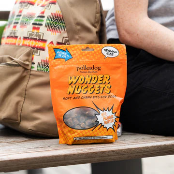 PolkaDog Wonder Nuggets Training Treats for Dogs - Peanut Butter