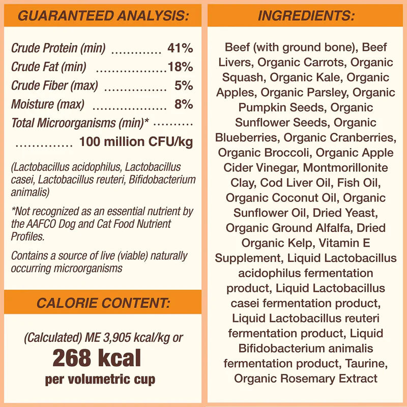 Primal Pronto Complete Freeze-Dried Raw  Recipe