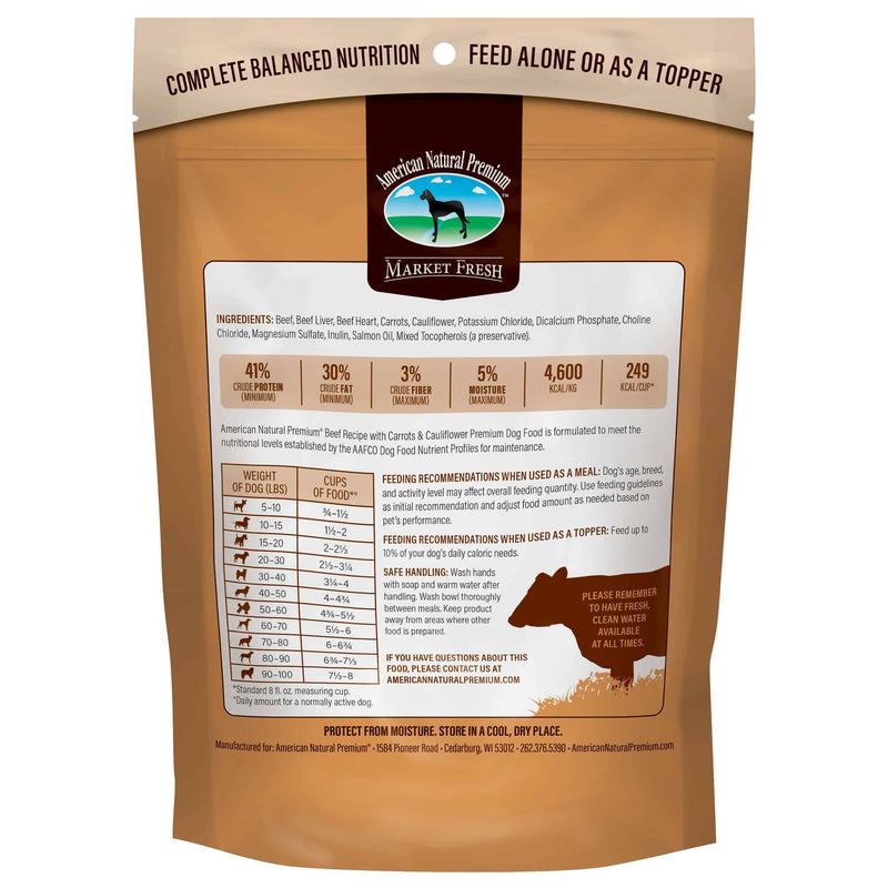 American Natural Premium Freeze Dried Treats/Food  4oz