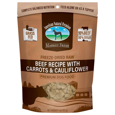 American Natural Premium Freeze Dried Treats/Food  4oz
