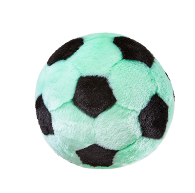 Fluff & Tuff Soccer Ball Large "Squeaker-less" Durable Dog Toy