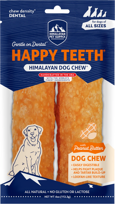 Himalayan Happy Teeth Dental Chews for dogs- 2 pack