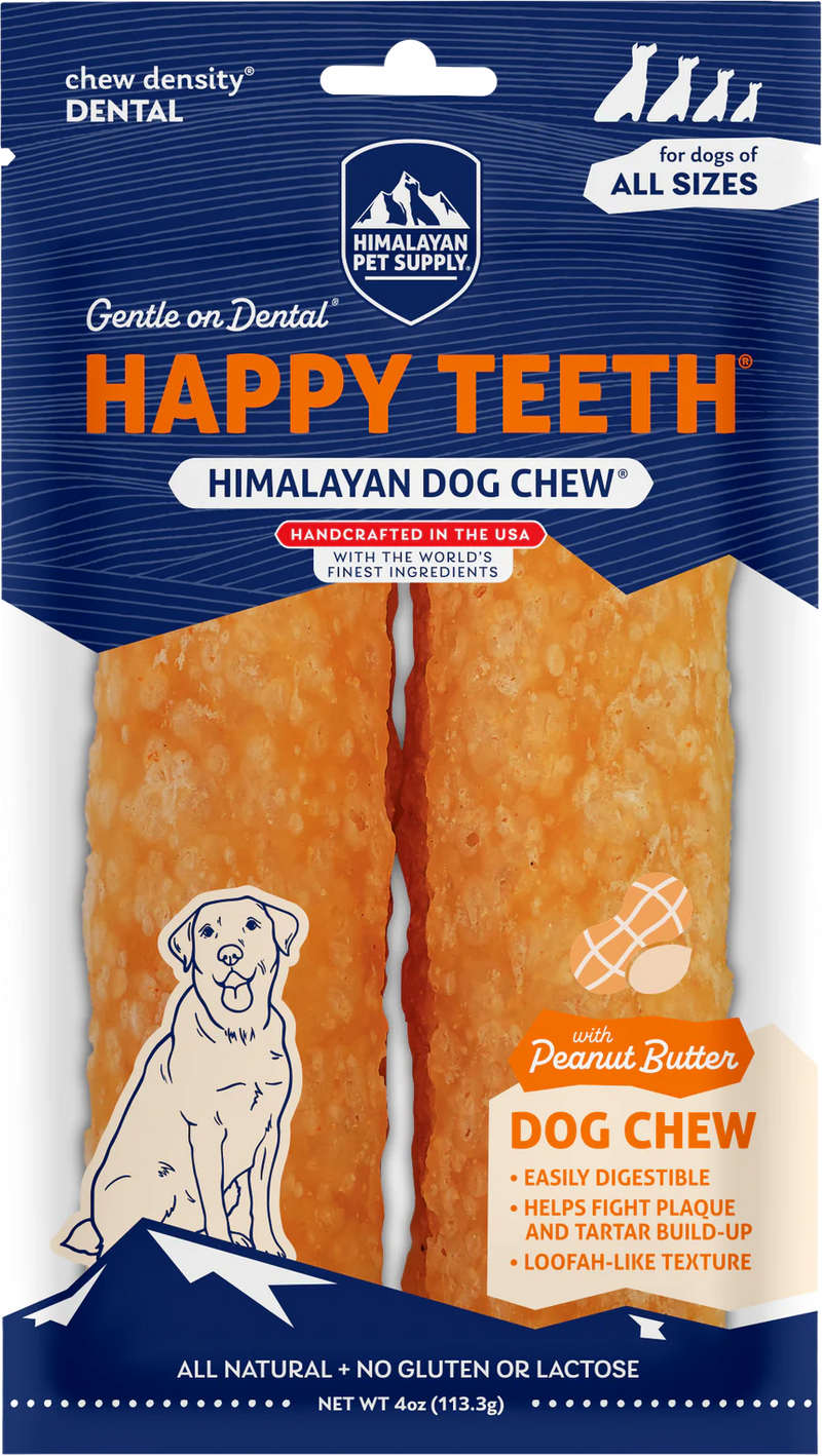 Himalayan Happy Teeth Dental Chews for dogs- 2 pack