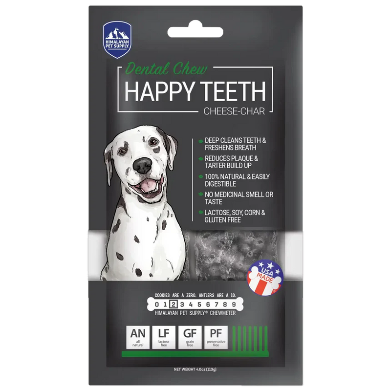 Himalayan Happy Teeth Dental Chews for dogs- charcoal