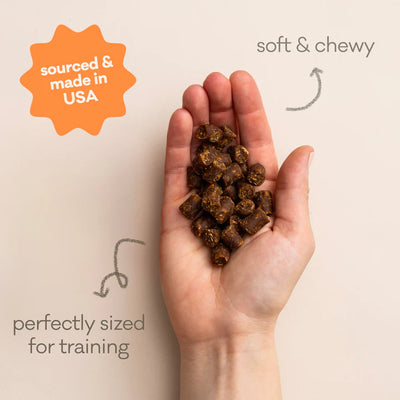 PolkaDog Wonder Nuggets Training Treats for Dogs - Peanut Butter