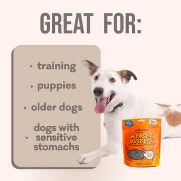 PolkaDog Wonder Nuggets Training Treats for Dogs - Peanut Butter