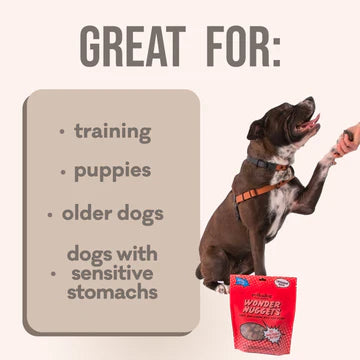 PolkaDog Wonder Nuggets Training Treats for Dogs - Sweet Potato & Beef