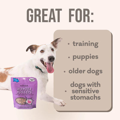 Polka Dog Wonder Nuggets Training Treats for dogs- Pork & Apple