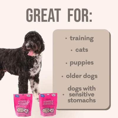 PolkaDog Wonder Nuggets Training Treats for Dogs - Turkey & Cranberry