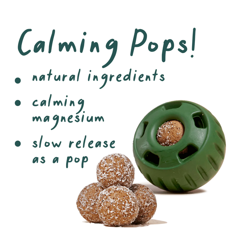 Woof Calming Vitamin Pops- refill treats for Pupsicle Interactive Dog Toy