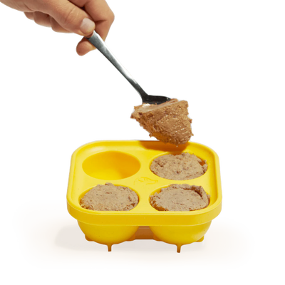 Woof Pupsicle Treat Tray for dogs- re-freezable treat mold