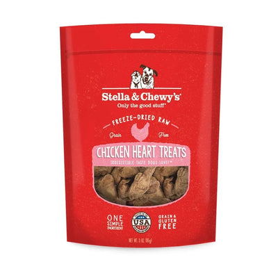 Stella & Chewy's Freeze Dried Chicken Hearts Treat for Dogs