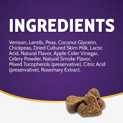 Zignature Soft Treats GF Venison Recipe for Dogs