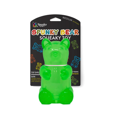 Spunky Pup Squeaky Gummy Bear dog toy